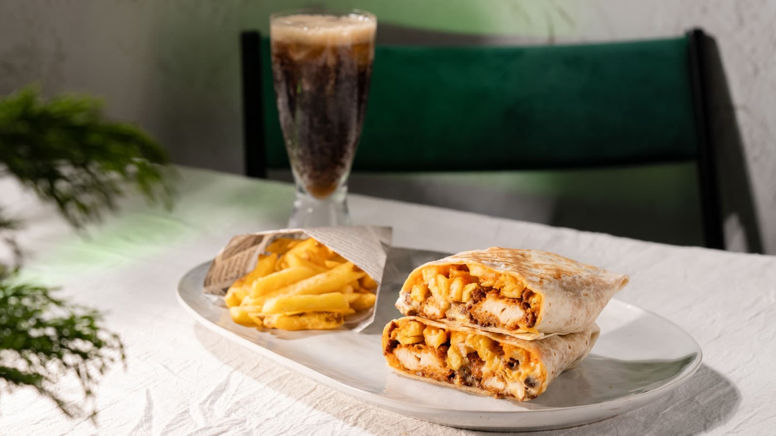 Street food dish from FoodVerse partner kitchen in Ealing, London