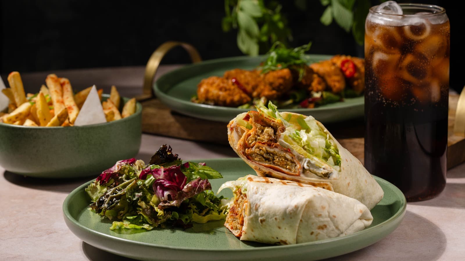 Greek gyros from Greek Me, a FoodVerse brand operating in London